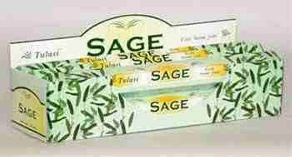 Tulasi 20 Stick Hex Pack Incense - Sage - Image 1 of 1