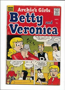 ARCHIE'S GIRLS BETTY & VERONICA #26 [1956 VG-] BIRD CALLS COVER! - Bild 1 von 2