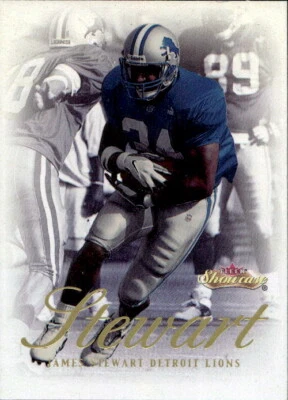 2000 Fleer Showcase James Stewart 39 Detroit Lions - Image 1 of 2