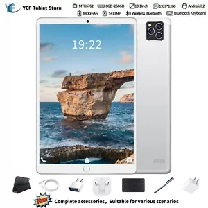 Tablet 10.1 in RAM8+256G 8800mAh Support 5GWiFi GooglePlay with Free accessories - Picture 1 of 19