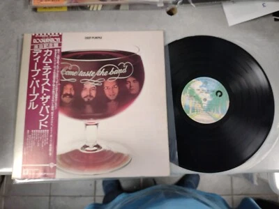 DEEP PURPLE COME TASTE THE BAND - WARNER BROS P-10066W Japanese Obi LP - Image 1 of 4