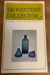 The Western Collector,October 1967, Pink Lustre, Rube Goldberg Sculpture,Bottles - Foto 1 di 1