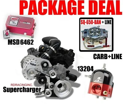 SISTEMA SOBREALIMENTADOR TORQSTORM FORD WINDSOR 351W SERP C.I. COMBO ARP-K-FD-351W Foto 1 de 2