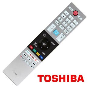TOSHIBA TV REMOTE CONTROL CT-8541 REPLACEMENT NETFLIX + PRIME BUTTONS SMART TV