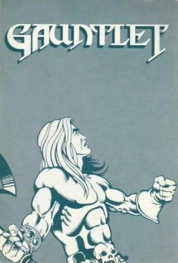 Gauntlet Game Manual ONLY, 8 pages 1987 Atari Games Mindscape user instructions - Image 1 of 1