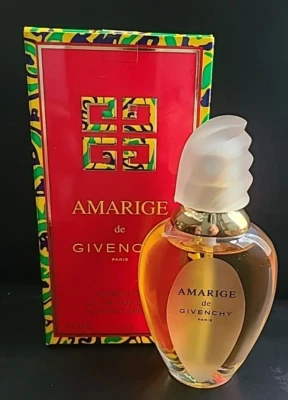 Perfume mujer Givenchy Amarige eau de toilette 1 fl. OZ 30 ml Vintage Raro Foto 1 de 4