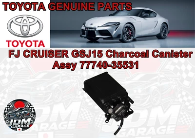 Conjunto de bote de carbón genuino Toyota FJ CRUISER GSJ15 77740-35531 nuevo Foto 1 de 4