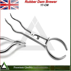 Alicate abrazadera de presa de goma restauradora 17 cm endodoncia Endo - Imagen 1 de 3