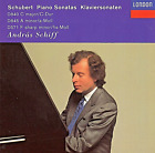 Schubert: Klaviersonaten, Band 1 .. Andras Schiff .. (CD, November 1993, London)