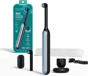 360 Oscillating Rechargeable Electric Toothbrush with Extra Brush Head - Soft Br - Picture 1 of 9