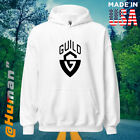 New Guild Guitars System Logo Men's Hoodie USA Size S - 3XL