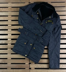Womens Quilted Jacket Barbour International Size UK 6 / XS - Picture 1 of 7