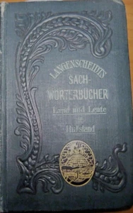 Langenscheidts Sachwörterbücher - 1902, Land und Leute in Rußland - Bild 1 von 3