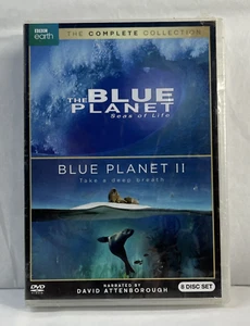 Blue Planet Collection Seas of Life & Blue Planet II Boxed Set 8 Disc Set Sealed - Imagen 1 de 9