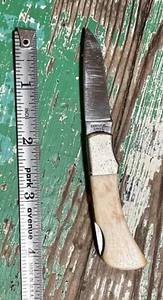 Vintage Parker Cut Co Little Mustang Knife Surgical Steel Japan - Picture 1 of 5