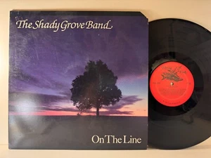 Bluegrass LP THE SHADY GROVE BAND On the Line Flying Fish 1st Pressing Near Mint - Picture 1 of 2
