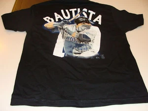 Toronto Blue Jays Jose Bautista Picture YOUTH Shirt XL - Picture 1 of 4