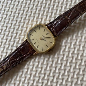 Vintage Omega Geneve Manual Wind Gold Dial Women's - Picture 1 of 5