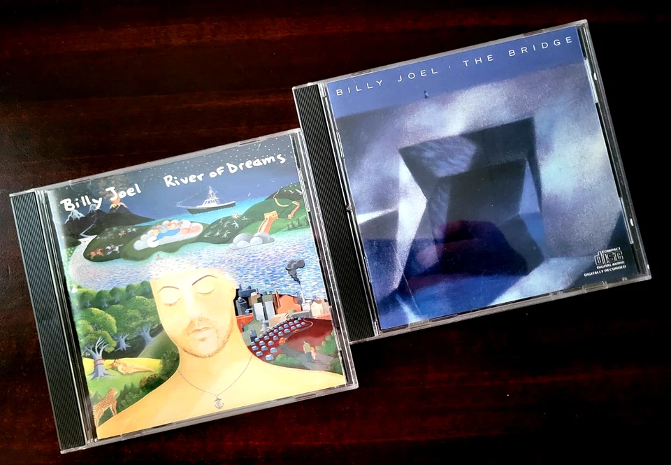 Billy Joel - The Bridge + River Of Dreams - Pop Rock Soft-rock 2CD Lot Set - Image 1 of 4