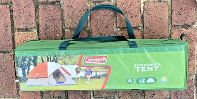 Tienda Coleman Sundome 4 personas - 10 minutos de configuración para camping beige + bolsa de transporte Foto 1 de 4