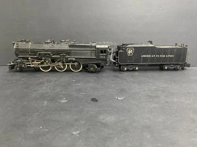 313 American Flyer Pennsylvania K-5Steam  Locomotive 313 & Tender PRR Tested #34 - Image 1 of 4