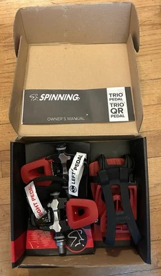 Pedales de repuesto Best Peloton - Spinning Trio QR estándar 9/16" par roscado Foto 1 de 3