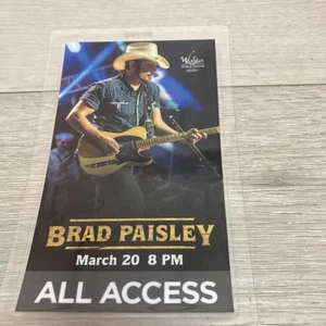 BRAD PAISLEY - ALL ACCESS Backstage PASS Winstar - Bild 1 von 2