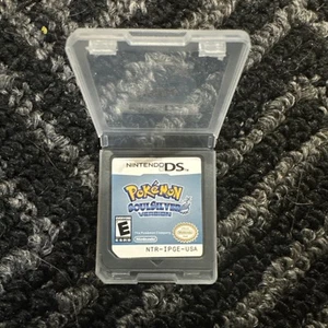 Pokemon Soulsilver Soul Silver (Nintendo DS) Lite DSi XL 3DS 2DS Game Tested - Picture 1 of 2
