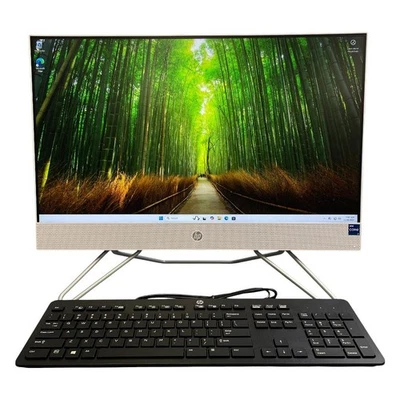 HP 24-CB1180 23.8" AlO Touchscreen | i7-1255U | 16GB RAM | 512GB SSD | Win 11 - Image 1 of 4
