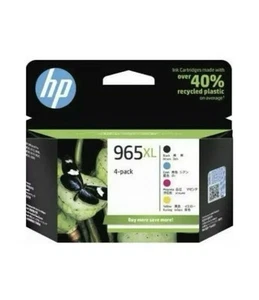 Genuine Original HP 965XL 4 Colour High Yield Ink Value Pack 26-27exp - Picture 1 of 4