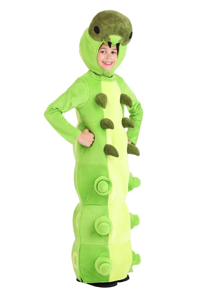 Child Green Caterpillar Costume - Image 1 of 1