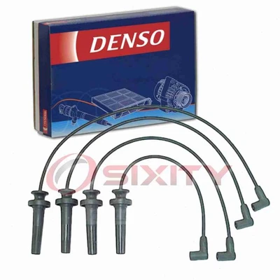 Juego de cables de bujías Denso para bujías de encendido Saturn SC2 1993-2002 1,9 L L L4 rk Foto 1 de 4