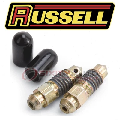 Russell Rear Brake Bleeder Screw for 1988 Chevrolet R30 - Pad Hardware dc - Image 1 of 4
