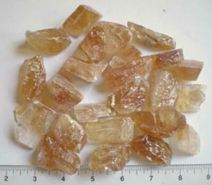 Piedras ásperas de calcita ámbar - 1 libra r1021 - Imagen 1 de 1