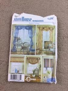 Simplicity Sewing Pattern 5047 Window Treatments English Cottage Uncut - Picture 1 of 5