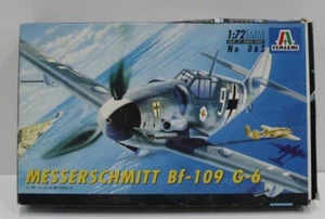 MAQUETA ITALERI 063 MESSERSCHMITT BF-109 G-6 ESCALA 1/72 - Imagen 1 de 2