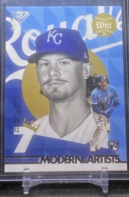 2022 Topps Gallery BOBBY WITT JR. Modern Artists RC Rookie Insert #MA-20 Royals - Image 1 of 2