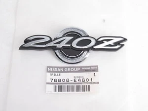 Genuine OEM Nissan Datsun 76808-E4601 240Z Emblem Badge Quarter Roof Pillar - Picture 1 of 3