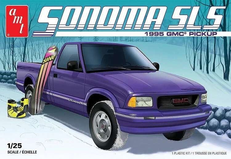 AMT/MPC AMT1168 - 1/25 1995 GMC Sonoma Pick-Up - Nuovo - Immagine 1 di 1