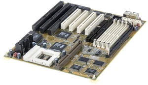 Motherboard Microstar MS5129 Socket 7 4x Simm Sdram 4x PCI 3x Isa - Picture 1 of 2