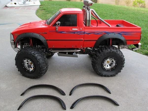 Nuovo Tamiya R/C 1/10 Toyota Hilux Bruiser Trailfinder parafango in gomma svasato RC4WD - Foto 1 di 9