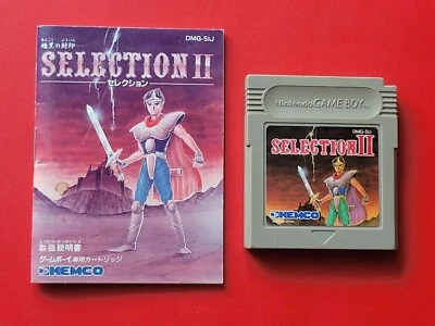Selection II 2 Sword Hope Game Boy Nintendo GB Original Japón Importación EE. UU. Vendedor Foto 1 de 4