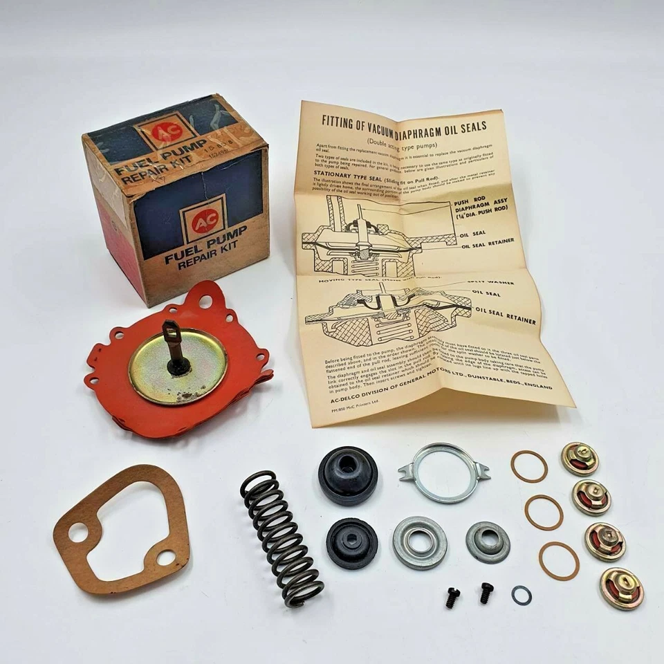 Kit Reparación Ford Consul Zephyr - Bomba Combustible AC BD8 Tipo 1524980 Foto 1 de 4