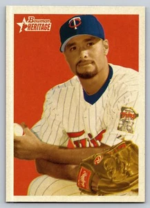 2006 Bowman Heritage #270 Johan Santana Minnesota Twins - Picture 1 of 2