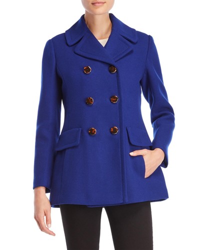Cappotto in lana doppio petto Kate Spade nuovo con etichette $418 XS