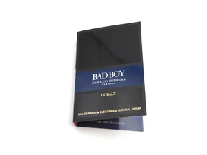 Carolina Herrera New York Bad Boy Cobalt Eau de Parfum Spray 1.5ml SAMPLE PROMO - Picture 1 of 10