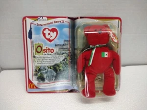 Osito the Bear McDonalds TY International Bears II Teenie Beanie Baby 1999 - Picture 1 of 6