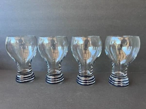 Vasos de copa de triple anillo Fiesta Homer Laughlin, juego de 4 - Imagen 1 de 20