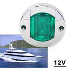 Round 12V LED Side Marker Trailer Lights Green Lamp For Truck Trailer RV Boat