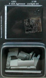 1/48 AIRES F-16N AGRESSOR COCKPIT SET FOR HASEGAWA - Picture 1 of 1